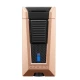 Colibri Stealth Triple hármas szúrólángos szivar öngyújtó – matt rose gold-fekete