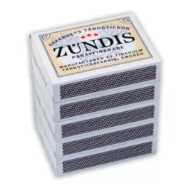 Zündis Classic pipa gyújtó gyufa kén mentes kb. 60 szál