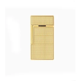 S.T. Dupont LI Biggy Diamond Head Golden szivaros öngyújtó - széles szúrólánggal