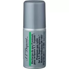 S.T. Dupont Ligne 2 Small és Gatsby öngyújtógáz 30 ml – eredeti S.T. Dupont utántöltő (zöld)
