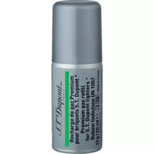 S.T. Dupont Ligne 2 Small és Gatsby öngyújtógáz 30 ml – eredeti S.T. Dupont utántöltő (zöld)