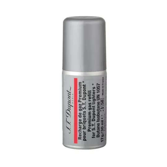 S.T. Dupont Ligne 1 és Le Grand öngyújtógáz 30 ml – eredeti S.T. Dupont utántöltő (piros)