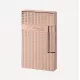 S.T. Dupont Ligne 2 Pink Gold Cote d’Azur káró mintás rózsaarany szivaröngyújtó