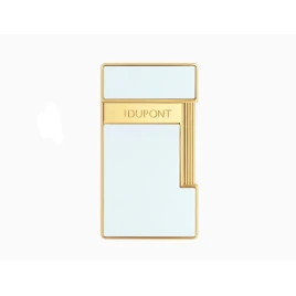 S.T. Dupont Slimmy White Lacquer szúrólángos szivaröngyújtó