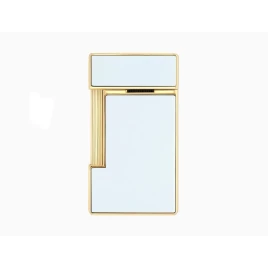 S.T. Dupont Slimmy White Lacquer szúrólángos szivaröngyújtó