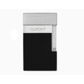 S.T. Dupont Ligne 2 asztali szúrólángos öngyújtó – fekete lakk és krómozott kivitelben