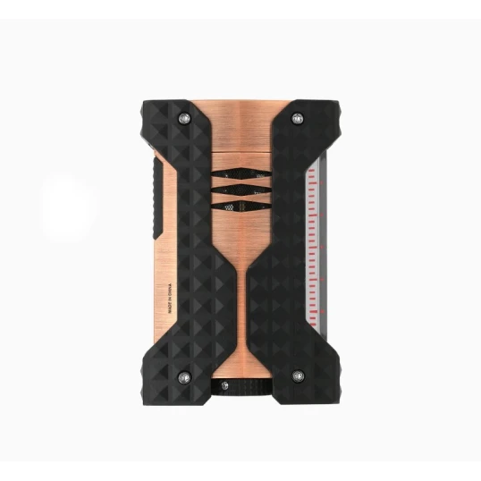 S.T. Dupont Défi Windproof Brushed Copper szélálló szúrólángos öngyújtó