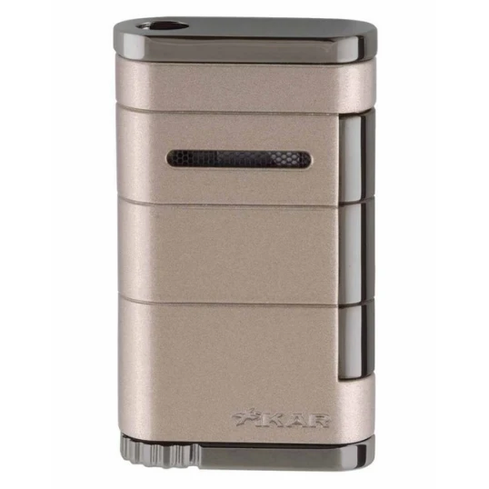 Xikar Allume Sandstone szivar öngyújtó 1-es szúró lánggal - bézs - Xikar Allume szivar öngyújtók - Single Lighter