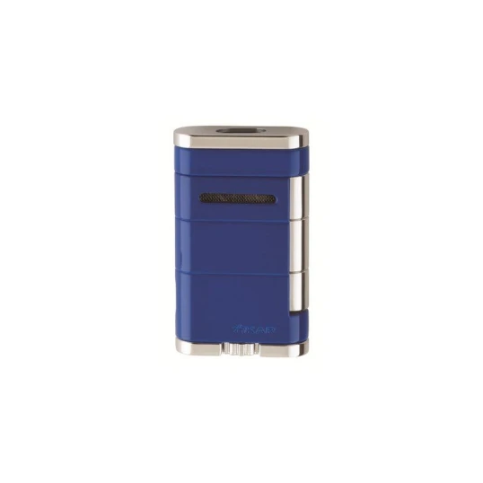 Xikar Allume Blue Double - szivar öngyújtó 2-es szúró lánggal - kék - Xikar Allume szivar öngyújtók - Double Lighter