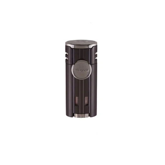 Xikar HP4™ Matte Black szivar öngyújtó 4-es szúrólánggal –  matt fekete - HP4