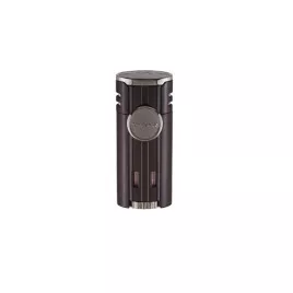 Xikar HP4™ Matte Black szivar öngyújtó 4-es szúrólánggal –  matt fekete