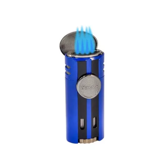 Xikar HP4™ Blue szivar öngyújtó 4-es szúrólánggal – kék