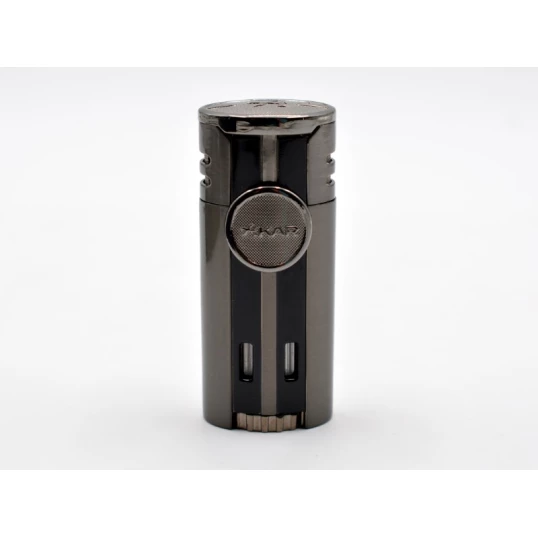 Xikar HP4™ G2 szivar öngyújtó 4-es szúrólánggal – gunmetal (sötétszürke)