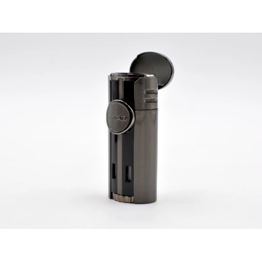 Xikar HP4™ G2 szivar öngyújtó 4-es szúrólánggal – gunmetal (sötétszürke)