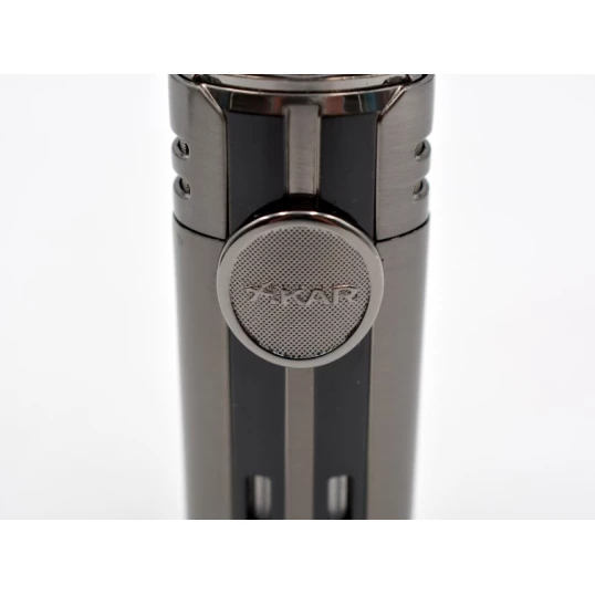 Xikar HP4™ G2 szivar öngyújtó 4-es szúrólánggal – gunmetal (sötétszürke)