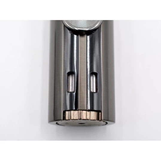 Xikar HP4™ G2 szivar öngyújtó 4-es szúrólánggal – gunmetal (sötétszürke)