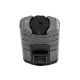 Xikar Tactical Triple Gunmetal, 3-as szúrólángos szivaröngyújtó övcsipesszel - sötét szürke - Xikar Tactical Triple-Jet