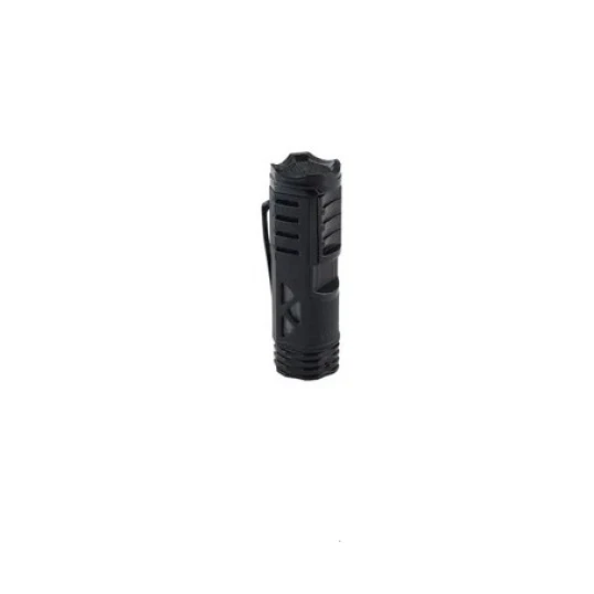 XIKAR Tactical 1 Black szúrólángos szivargyújtó övcsipesszel - matt fekete - Xikar Tactical