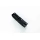 XIKAR Tactical 1 Black szúrólángos szivargyújtó övcsipesszel - matt fekete