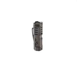 XIKAR Tactical 1 Gunmetal szúrólángos szivar gyújtó övcsipesszel - sötét szürke