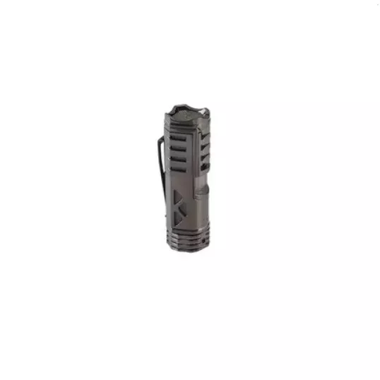 XIKAR Tactical 1 Gunmetal szúrólángos szivar gyújtó övcsipesszel - sötét szürke