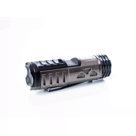 XIKAR Tactical 1 Gunmetal/Black szúrólángos szivaröngyújtó övcsipesszel - szürke/fekete