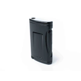 Xikar Xidris Jet Black, fekete színű szivar öngyújtó Jet lánggal - Direct Inject Flame