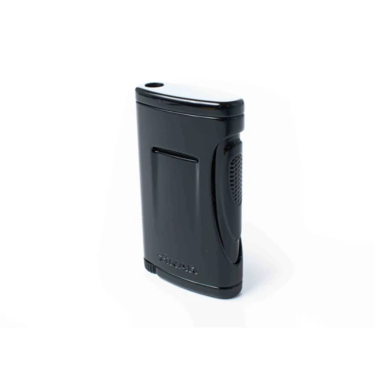 Xikar Xidris Jet Black, fekete színű szivar öngyújtó Jet lánggal - Direct Inject Flame - Xikar Xidris