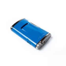 Xikar Xidris Cobalt Blue, világos kék színű szivar öngyújtó Jet lánggal - Direct Inject Flame