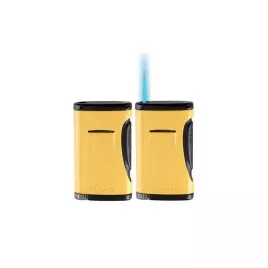 Xikar Xidris Canary Yellow, sárga színű szivar öngyújtó Jet lánggal - Direct Inject Flame