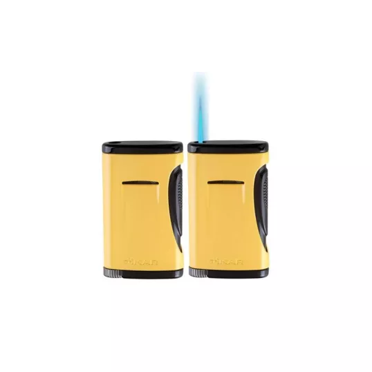 Xikar Xidris Canary Yellow, sárga színű szivar öngyújtó Jet lánggal - Direct Inject Flame