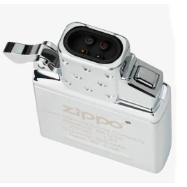 Zippo dupla plazmaív USB-C öngyújtó betét króm színű Classic Zippo öngyújtókhoz
