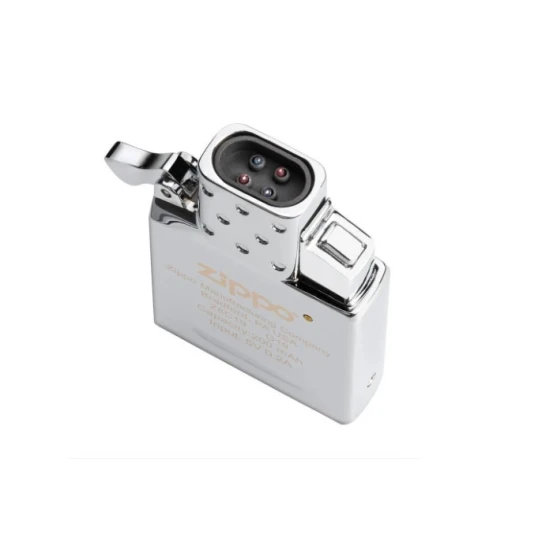 Zippo dupla plazmaív USB-C öngyújtó betét króm színű Classic Zippo öngyújtókhoz