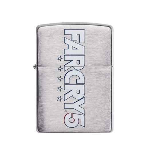 Zippo króm benzines öngyújtó – Far Cry 5 hivatalos mintával