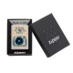 Zippo króm benzines öngyújtó – Feel the Beat lemezjátszó mintával