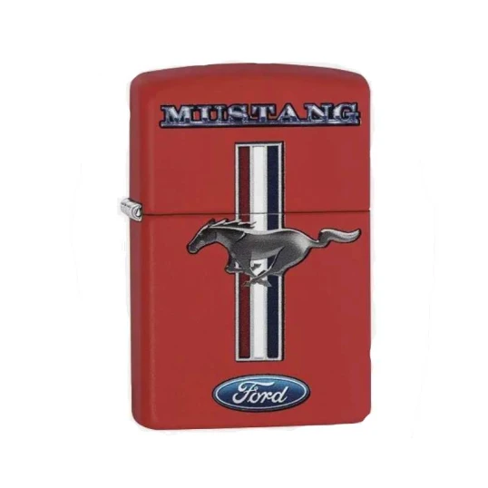Benzines Zippo öngyújtó  -  Ford Mustang logó - Benzines öngyújtók