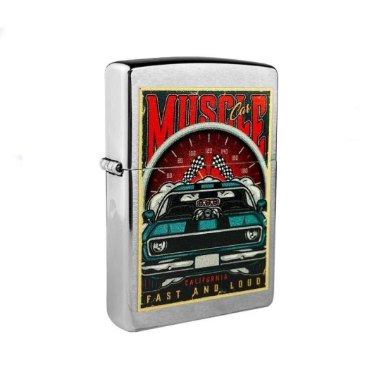 Benzines Zippo öngyújtó  -  Muscle Car - Benzines öngyújtók