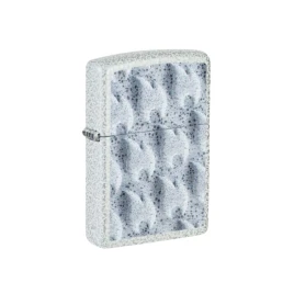 Zippo Frozen Flames 3D benzines öngyújtó – Glacier, jeges hatású lángmintával
