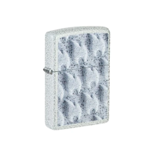 Zippo Frozen Flames 3D benzines öngyújtó – Glacier, jeges hatású lángmintával - Benzines vihar öngyújtók