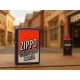 Zippo Windproof Lighter Design benzines öngyújtó – matt tengerészkék, retró feliratos grafikával - Benzines vihar öngyújtók