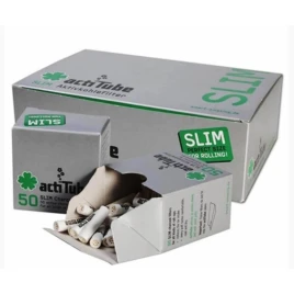 ActiTube Slim aktívszenes pipafilter 7 mm – 10 x 50 db