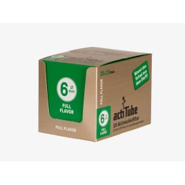 ActiTube Extra Slim aktívszenes pipafilter 6 mm – 20 x 10 db