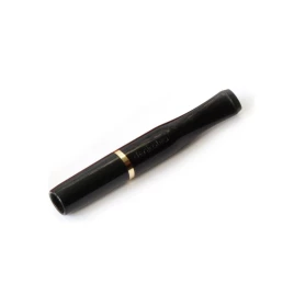 Denicotea Goldring Standard cigaretta szipka fekete arany színű gyűrűvel – 78 mm