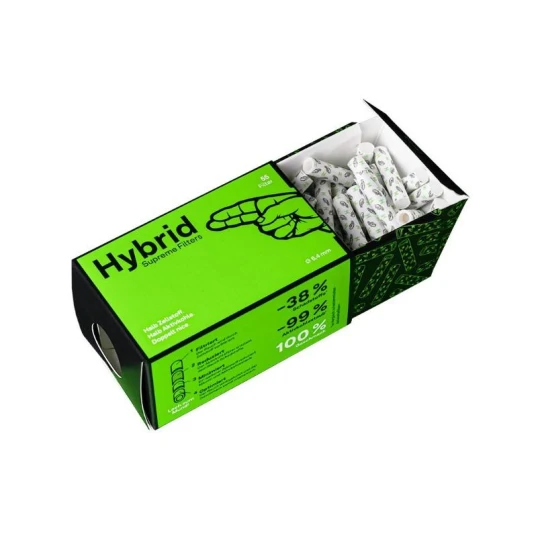 Hybrid Supreme Filter aktívszenes slim pipafilter 6,4 mm – 55 db - Pipa filter