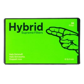 Hybrid Supreme Filter aktívszenes slim pipafilter 6,4 mm – 55 db