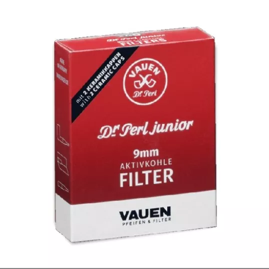 Vauen Dr Perl Junior Jubox pipa filter aktívszenes 9mm - 40db