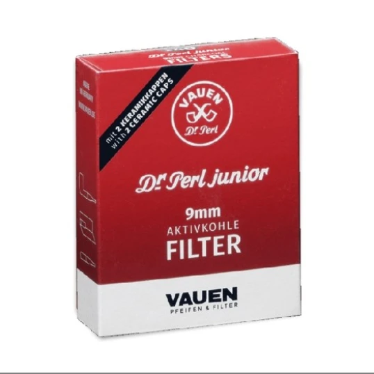 Vauen Dr Perl Junior Jubox pipa filter aktívszenes 9mm - 40db - Pipa filter