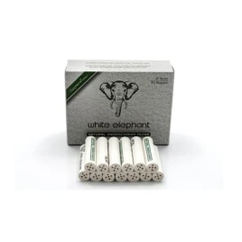 White Elephant Superflow pipafilter – tajtékkővel töltött, 9 mm, 40 db