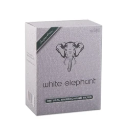 White Elephant Superflow tajtékkővel töltött pipafilter, 9 mm – 150 db