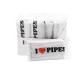 Chacom I love Pipes pipatisztító szárkefe fehér színű, kónikus - 100 db
